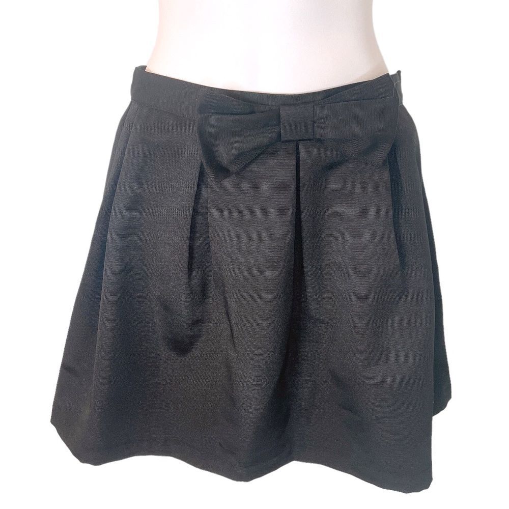 Bethany Mota Black Bow Skater Skirt Small from Aeropostale